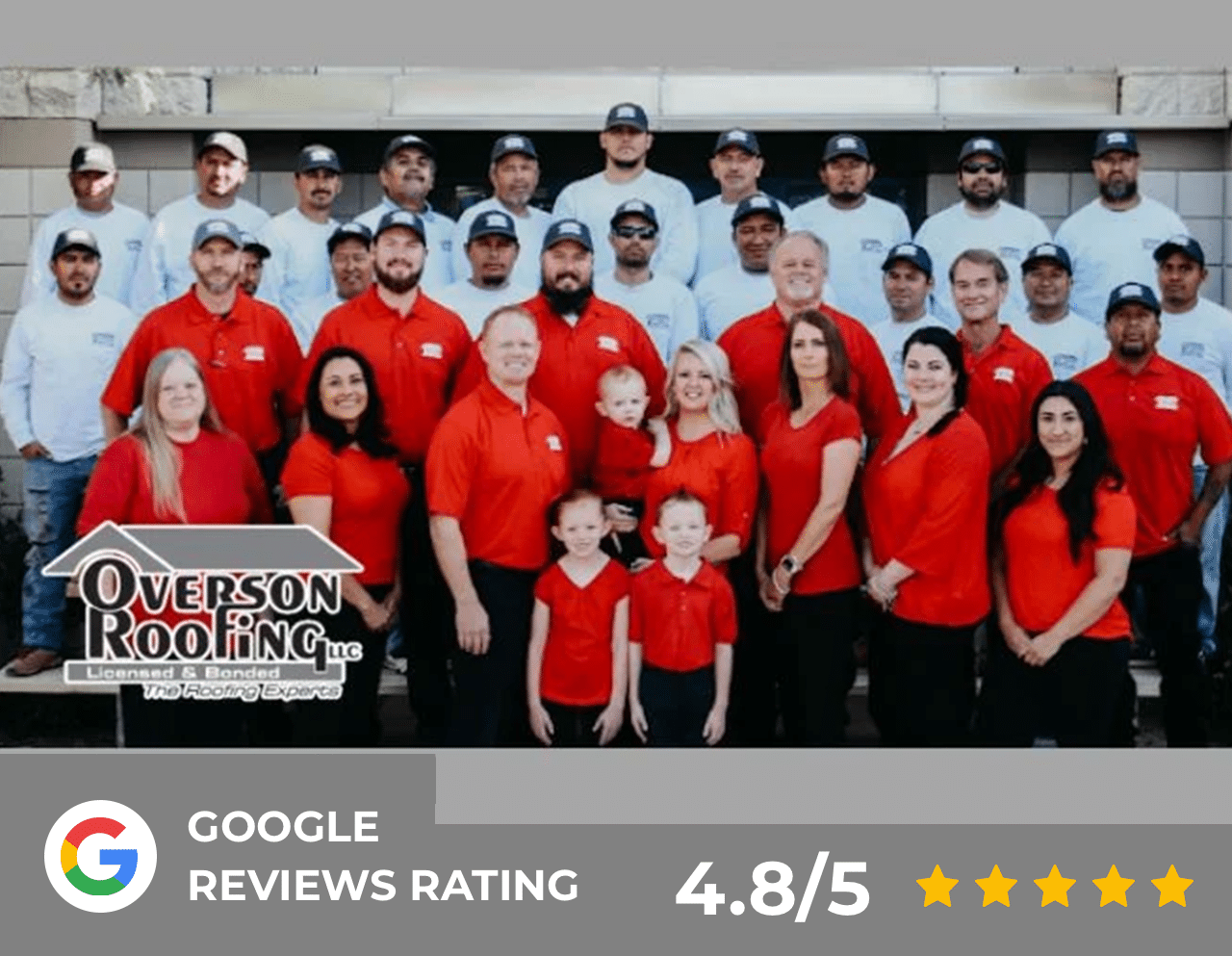 The team at Overson Roofing